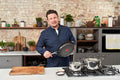 Jamie Oliver by Tefal Cooks Direct, Stainless Steel Pan Set, Frying Pans Nonstick Set 3 Pcs (20/24/28cm) (8/9/11 Inches), Induction Cookware with Even Heating 🍁 All In One Marketplace Canada