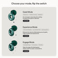 Loop Switch 2 Adjustable Ear Plugs – 3 Noise Relief Modes For Ultimate Control | Flexible Noise Reduction Earplugs For Focus, Travel, Socializing, Festivals & More | 20-26 dB (SNR) Noise Reduction 🍁 All In One Marketplace Canada