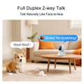 CINMOORE 2.5K Camera Surveillance Interieur, Indoor Security Cam, Free AI Pet/Person/Cry Detection, 4MP Pet Camera with Phone App Pan Tilt 2.4GHz WiFi, Night Vision, Full Duplex Audio 🍁 All In One Marketplace Canada