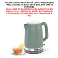 Starfrit Electric Kettle - 1.7L Capacity - Water Level Indicator - Automatic Shut-Off - 1500W – Sage 🍁 All In One Marketplace Canada