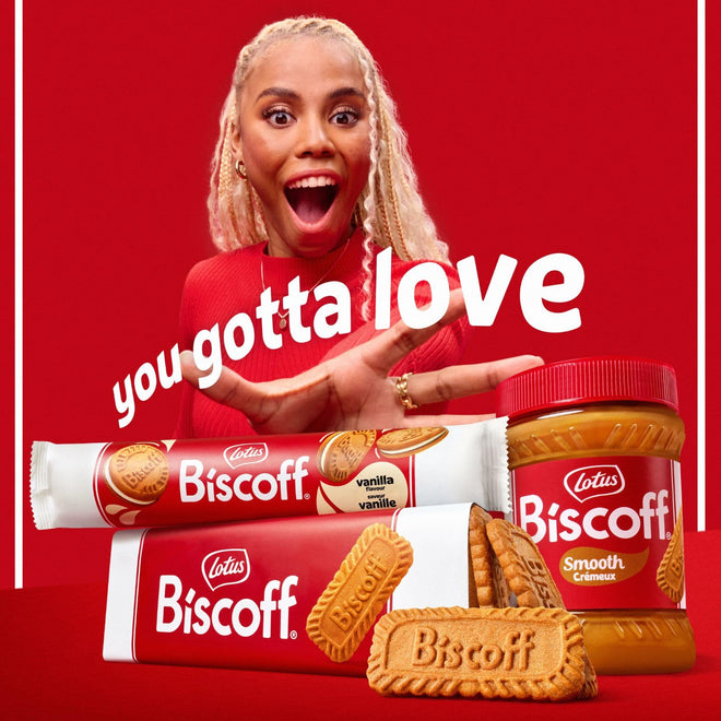 Lotus Biscoff - Caramelized Biscuit Cookies - 2 Cookies x 8 - Pack of 12 🍁 All In One Marketplace Canada