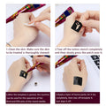 4 Pack Natural Mehendi Cone Henna Paste Temporary Tattoo Paste with 8pcs Tattoo Stencils| Each cone 25 grams | Indian Body Art Painting Drawing Tattoos Freckles (Reddish Brown Color) 🍁 All In One Marketplace Canada