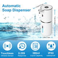 Automatic Liquid Soap Dispenser Touchless, USB Rechargeable Smart Hand Soap Dispenser, 6-Level Adjustable, 12.8oz/380mL Wall Mount for Bathroom Kitchen Dish Soap 🍁 All In One Marketplace Canada