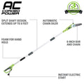 Greenworks 20192 8.5-Inch 6.5 Amp Electric Corded Pole Saw, Green 🍁 All In One Marketplace Canada