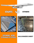 Grease Tray with Catch Pan - Adjustable Drip Pan for Gas Grill Models from Dyna Glo, Nexgrill, Expert Grill, Kenmore, BHG and More - Stainless Steel Grill Replacement Parts(Width 24"-30") 🍁 All In One Marketplace Canada