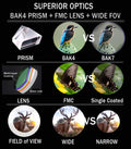 Gosky 10x42 HD Roof Prism Binoculars for Adults with Phone Adapter & Tripod 🍁 All In One Marketplace Canada