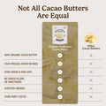 Organic Traditions Food Grade Cacao Butter, Baking Ingredient, 16oz Bag 🍁 All In One Marketplace Canada