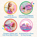 Battat Toy Purse, Play Circle Princess Purse Set, Dress-Up Play, Playset 🍁 All In One Marketplace Canada