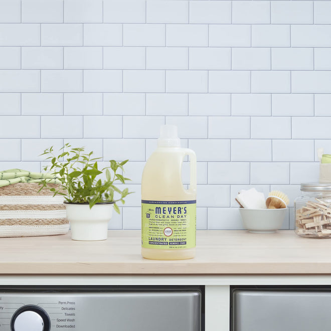 Mrs. Meyer's Clean Day Laundry Detergent, Lemon Verbena Scent, 1.8L (Packaging May Vary) 🍁 All In One Marketplace Canada