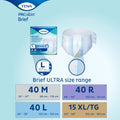 TENA Proskin Ultra Absorbency Incontinence Briefs, Unisex, Medium, 40 ct 🍁 All In One Marketplace Canada