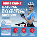 Berberine Supplement HCL 1000mg (2 x 500mg Vegan Capsules) | High Potency Berberine Supports Glucose, Fat Metabolism & Heart Health | Third Party Tested for Potency & Purity | Canadian Made, Quality Assured 🍁 All In One Marketplace Canada