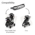 UPPAbaby Snack Tray for Vista, Cruz, RumbleSeat/Quick Attachment/Folds with Stroller 🍁 All In One Marketplace Canada