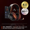 SteelSeries Arctis Nova 5 Wireless Multi-System Gaming Headset — Neodymium Magnetic Drivers — 100+ Audio Presets — 60 HR Battery — 2.4GHz or BT — ClearCast Gen2.X Mic — PC, PS5, PS4, Switch, Mobile 🍁 All In One Marketplace Canada