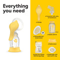 Medela Manual breast pump with Flex Shields Harmony Single Hand for More Comfort and Expressing More Milk 🍁 All In One Marketplace Canada
