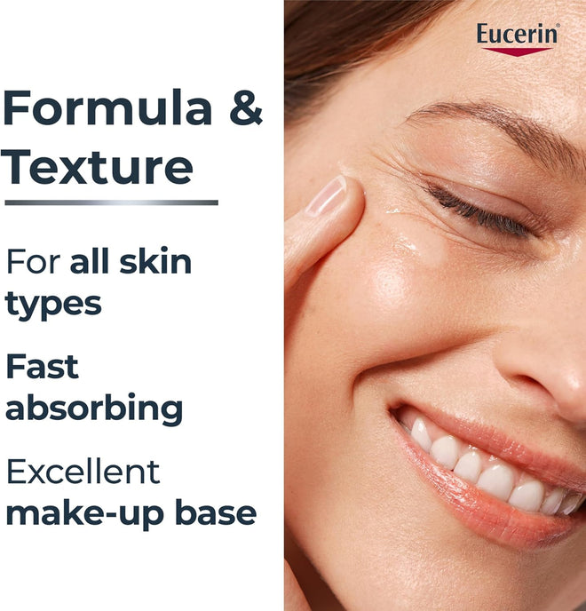Eucerin Anti-Wrinkle Face Firming Day Cream, Hyaluronic Acid, Hydrate, 50mL 🍁 All In One Marketplace Canada