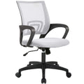BestOffice Home Office Chair Ergonomic Desk Chair Mesh Computer Chair with Lumbar Support Armrest Executive Rolling Swivel Adjustable Mid Back Task Chair for Women Adults, Black (White) 🍁 All In One Marketplace Canada