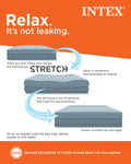 INTEX 64778E Dura-Beam Standard Prestige Air Mattress: Fiber-Tech – Full Size – 10in Bed Height – 600lb Weight Capacity – Pump Included 🍁 All In One Marketplace Canada