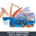 Hot Wheels City Toy Car Track Set, Ultimate T-Rex Transporter, Hauler Transforms into Stomping Dino with Race Track, from Netflix Series “Let’s Race” 🍁 All In One Marketplace Canada