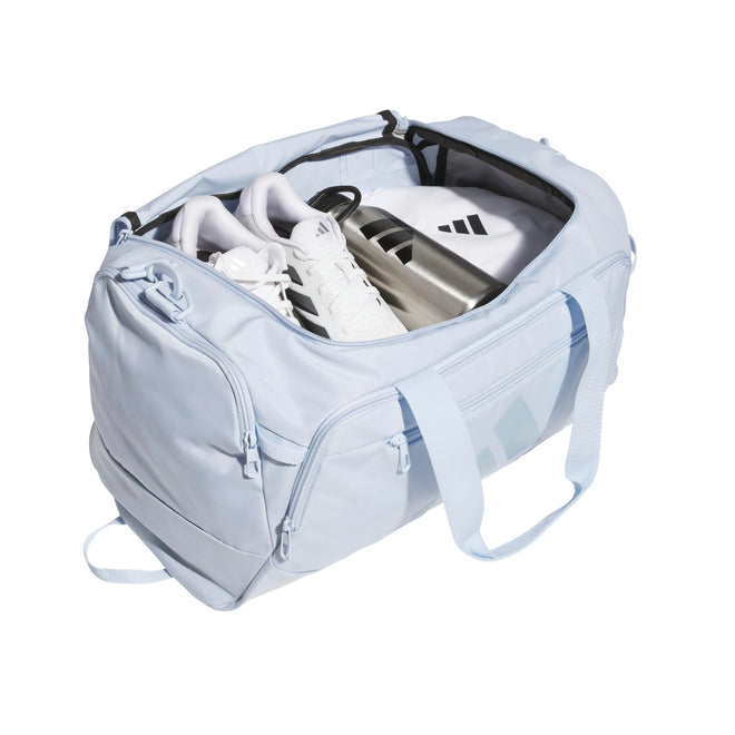 Adidas Unisex-Adult Defender 5 Small Duffel Bag, Crystal Sky/Wonder Blue, One Size Fits All 🍁 All In One Marketplace Canada