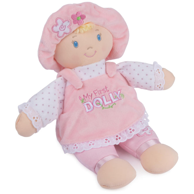 GUND Baby My First Dolly, Plush Doll for Babies and Toddlers, Pink/White, 13” 🍁 All In One Marketplace Canada