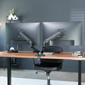 VIVO Dual Monitor up to 32 inches and 19.8 lbs per Screen, Pneumatic Arm Desk Mount, Articulating Counterbalance, VESA Stand, Classic, STAND-V002O 🍁 All In One Marketplace Canada