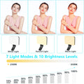 Anautin Selfie Light, 60 LED 2200mAh Rechargeable Clip Fill Video Light (Black) 🍁 All In One Marketplace Canada