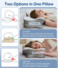 CosBed Cervical Neck Pillow, Ergonomic Memory Foam Pillows for Neck Pain Relief with Breathable Pillowcase, Contour Neck Support Pillow for Side Back Stomach Sleepers White 🍁 All In One Marketplace Canada
