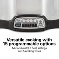 Hamilton Beach Programmable Slow Cooker, 6 Quart Capacity, Silver, 33463 🍁 All In One Marketplace Canada