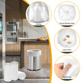 150 Count Garbage Bags 30 Litres/8 Gallon Kitchen Trash Bags Medium Unscented White Garbage Can Liners 🍁 All In One Marketplace Canada