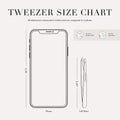 Tweezerman Exclusive Moon Dust Slant Tweezer - Hair Removal Tweezers, Stainless Steel 🍁 All In One Marketplace Canada