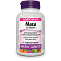 Webber Naturals Maca for Women, 60 Capsules, Contains Organic Maca & KSM-66 Ashwagandha, Women's Health Support, Vegetarian 🍁 All In One Marketplace Canada