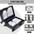 BAGAIL 6 Set/8 Set Compression Packing Cubes, Ultralight Expandable Packing Organizers for Carry on Travel Luggage(6set Jet Black) 🍁 All In One Marketplace Canada