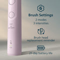Philips Sonicare 5950 Rechargeable Electric Toothbrush, 2 Brush Heads, Pink 🍁 All In One Marketplace Canada