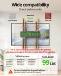 USX MOUNT Full Motion TV Wall Mount for Most 32-70 inch TVs up to 99 Lbs, Wall Mount TV Bracket with Articulating Swivel Tilting, TV Mount Fit 12" 16" Wood Studs, Max VESA 400x400mm, XMM903 🍁 All In One Marketplace Canada