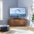 PERLESMITH Swivel Universal TV Stand/Base - Table Top TV Stand for 24-60 inch LCD LED TVs - Height Adjustable TV Mount Stand with Tempered Glass Base, VESA 400x400mm, Holds up to 99lbs PSTVS09 🍁 All In One Marketplace Canada