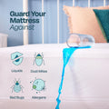 LINENSPA Zippered Encasement Waterproof, Dust Mite Proof, Bed Bug Proof, Hypoallergenic Breathable Mattress Protector, Twin, White 🍁 All In One Marketplace Canada