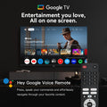 FPD 40-inch Smart TV, 1080p Full HD Google TV with Google Play Built-in Google Cast, HDR 10, Dolby Audio, Voice Remote, Stream Live Television (Palette-Series, CG40-P3) 🍁 All In One Marketplace Canada