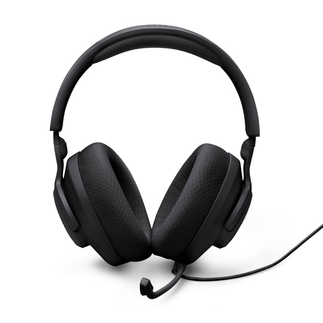 JBL Quantum 100M2 - Wired Over-Ear Gaming Headset with omnidirectional, Detachable mic with Mute Option and Fabric-Covered Memory Foam Ear Cushions, Compatible with All Platforms (Black) 🍁 All In One Marketplace Canada