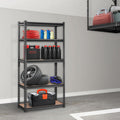 VEVOR Storage Shelving Unit, 5-Tier Adjustable, 2000 lbs Capacity, Heavy Duty Garage Shelves Metal Organizer Utility Rack, Black, 30" L x 12" W x 60" H for Kitchen Pantry Basement Bathroom Laundry 🍁 All In One Marketplace Canada
