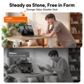 FEZIBO Standing Desk 47 x 24 Inch, Height Adjustable Desk with Memory Buttons, Electric Sit Stand Desk with 7th Gen Lift System, Home Office Table with Splice Board (Maple) 🍁 All In One Marketplace Canada
