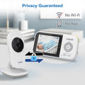 VTech VM819-2 Baby Monitor, 2.8” Screen, 2 Cameras, 1000ft Range, Night Vision, 2-Way Audio, Temperature Sensor, Lullabies, Secured Transmission No WiFi 🍁 All In One Marketplace Canada