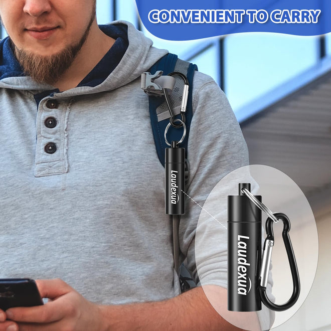 Laudexua High Fidelity Concert Ear Plugs, 2 Pairs Ear Protection Musician Earplugs for Concerts, Music Festival, Motorcycle, and Other Noise Reduction Events 🍁 All In One Marketplace Canada