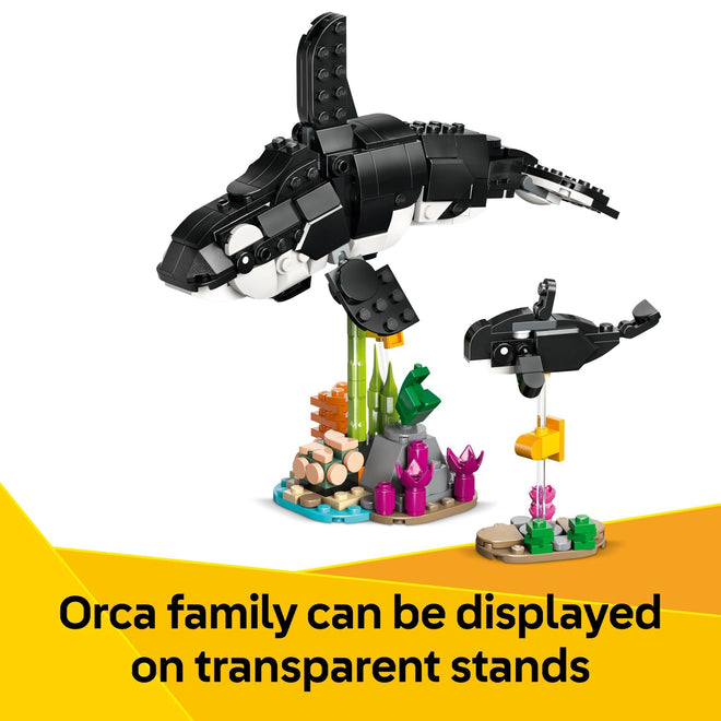 LEGO Creator 3 in 1 Wild Animals Panda Family - Building Toy Kit for Kids with 3 Building Options, Panda, Penguin, or Orca - 8 Year Old Girl & Boy Birthday Gifts - 31165 🍁 All In One Marketplace Canada