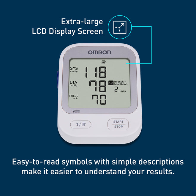 Omron Silver Upper Arm Blood Pressure Monitor 🍁 All In One Marketplace Canada