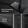 PERLESMITH Swivel Universal TV Stand/Base - Table Top TV Stand for 24-60 inch LCD LED TVs - Height Adjustable TV Mount Stand with Tempered Glass Base, VESA 400x400mm, Holds up to 99lbs PSTVS09 🍁 All In One Marketplace Canada