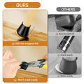 Meldel Silicone Chair Leg Floor Protectors Extra Small 24PCS - Furniture Felt Silicone Integrated Chair Foot Covers/Dark-Black/Rubber - Protect Floors from Scratches,Reduce Noise 🍁 All In One Marketplace Canada