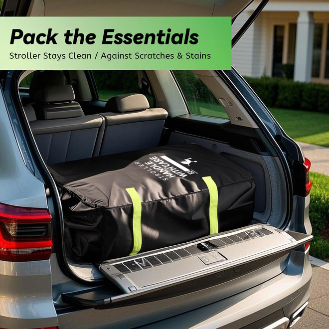 Stroller Travel Bag for Airplane: 117H*53W*33D cm Stroller Bag for Air Travel,Baby Travel Essentials Fits Single/Double/Jogging/Umbrella/Baby Stroller Travel System Like Chicco, Evenflo 🍁 All In One Marketplace Canada