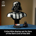 LEGO Star Wars Darth Vader Bust - Collectible Building Set for Adults, Ages 18+ - Star Wars Gift for Men & Women - with Darth Vader Minifigure - Bedroom or Shelf Decor - 75439 🍁 All In One Marketplace Canada
