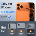 JETech Privacy Screen Protector for iPhone 17 Pro Max 6.9-Inch with Camera Lens Protector, Anti-Spy Tempered Glass Film, Easy Installation Tool, 2-Pack Each 🍁 All In One Marketplace Canada