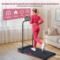 POTUPUS Walking Pad Treadmill with Incline, Portable Treadmills for Home Small Spaces, 3.0HP Electric Walking Treadmills with Handle Bar, Mini Treadmills for Exercising, 0.6-7.6MPH, 160KG, Model 401 🍁 All In One Marketplace Canada